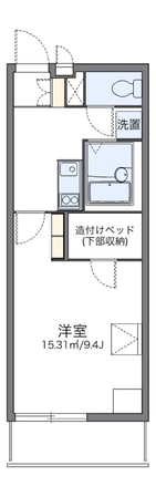 恩智駅 徒歩3分 3階の物件間取画像